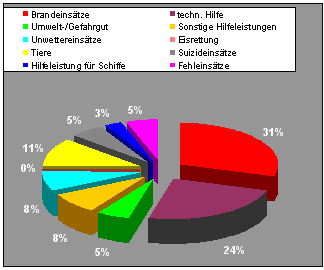 Einsatzstatistik 2005